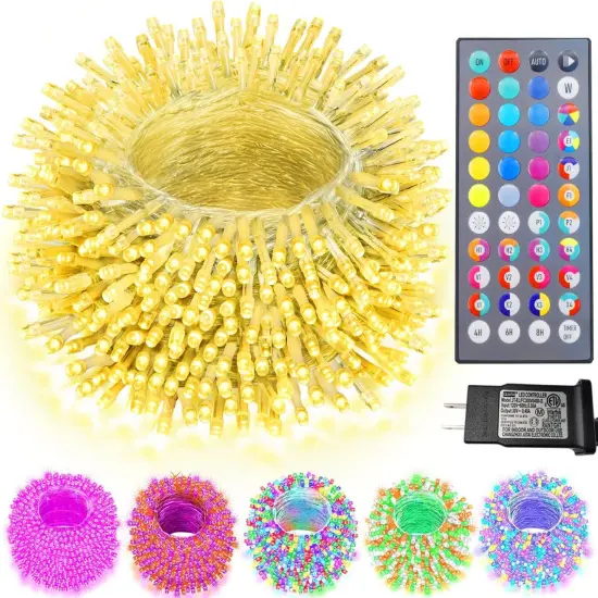 Connectable Fairy Lights Plug in for Xmas Tree {1}