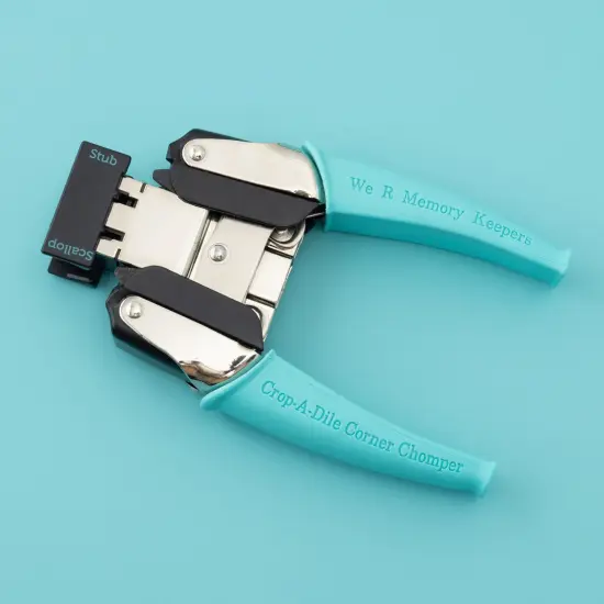 Crop-A-Dile Corner Chomper Tool-Stub & Scallop {6}