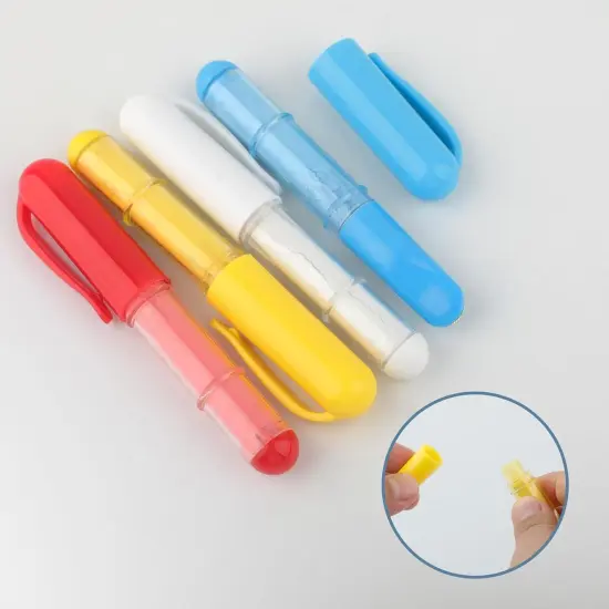 Sew Fabric Chalk Markers (	Blue, Red, White, Yellow ) {5}