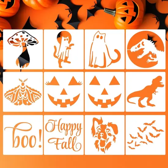 Halloween Stencils 8(Pumpkin Carving) {1}