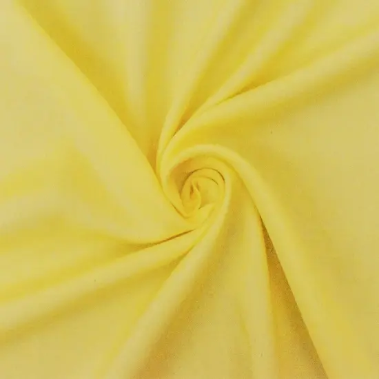 Yellow Rayon Challis Solid Woven Fabric By the Yard {2}