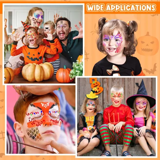 58PCS Face Paint Stencils {6}