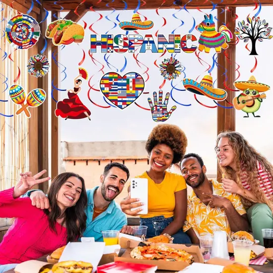 54 Pcs Hispanic Heritage Month Decorations {4}