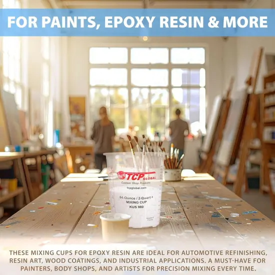 Custom Shop Paint Mixing Cups {5}