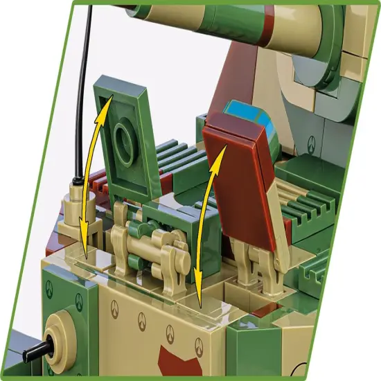 COBI Historical Collection WWII Panzerjager Tiger (P) Elefant Tank {5}