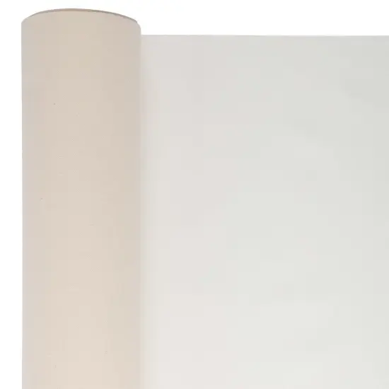 Paramount All Media Double-Primed White Canvas Roll 30 Yard - Unbleached 100% Cotton, Acid-Free Acrylic Primer, 11 oz Primed Weight, Medium-Tooth Surface - Perfect for Oil, Acrylic, Alkyd Paints {4}