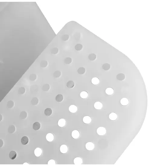 Portable Shower Caddy, Bathroom Organizer Basket, Perfect Size for Dorm/College, Plastic Bath Tote, Dries Quickly with Drainage Holes White {6}