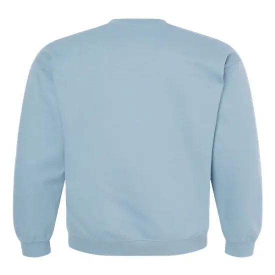 Gildan&reg; Midweight Crewneck Long Sleeve Sweatshirt Stone Blue {2}