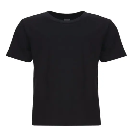 Next Level&reg; Apparel Youth Cvc Crewneck Short Sleeve T-Shirt BLACK {1}