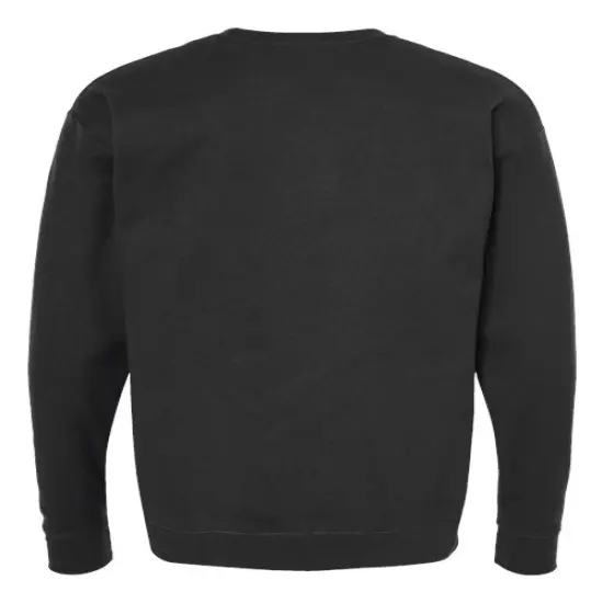 Tultex&reg; Fleece Crewneck Sweatshirt Black {2}