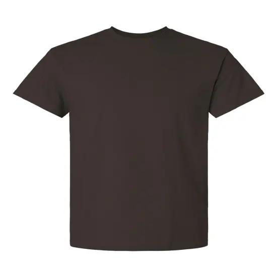 Gildan&reg; Ultra Cotton Crewneck Short Sleeve T-Shirt Dark Chocolate {1}