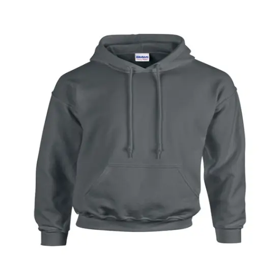 Gildan&reg; Unisex Heavy Blend Long Sleeve Hooded Sweatshirt CHARCOAL {1}