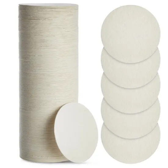 150 Pack White Paper Coasters for Drinks, Bar, Parties, Wedding, Catering (4 In) {1}