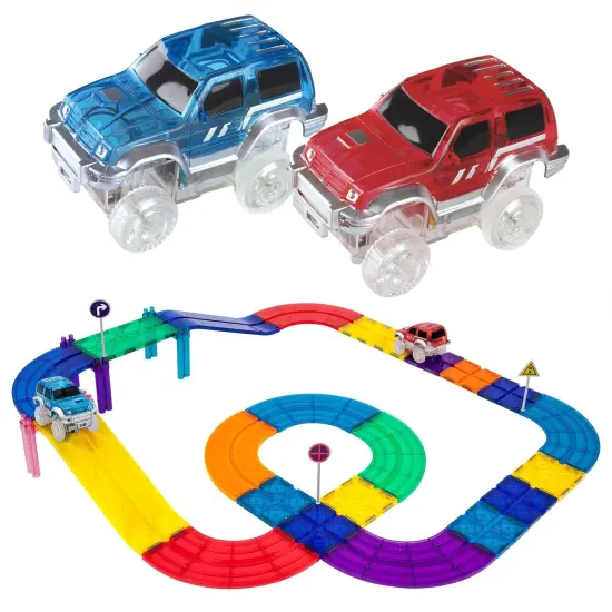 Race Track Building Blocks, 30-Piece Set {2}
