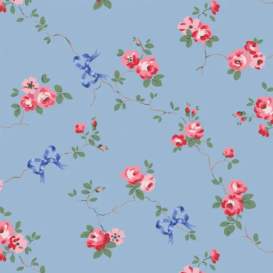 Cath Kidston Rose & Bows Blue {4}