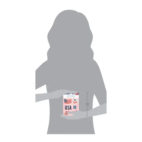 American Crafts Flags And Frills Metal Die Set-6/Pkg {5}