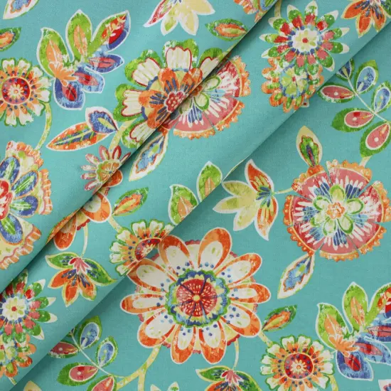 Richloom Solarium DAELYN Outdoor/Indoor Fabric Navy {5}