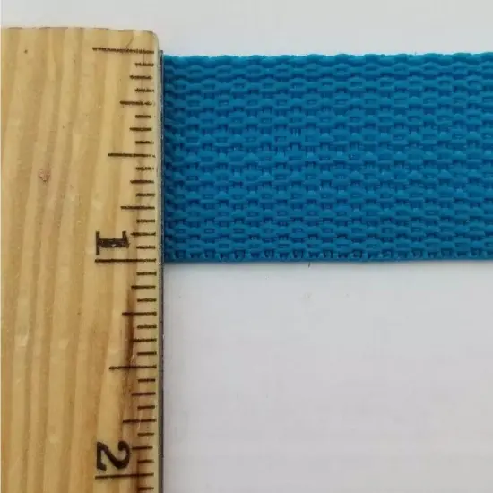 1" Polypropylene Webbing - 20 Continuous Yards Turquoise {2}