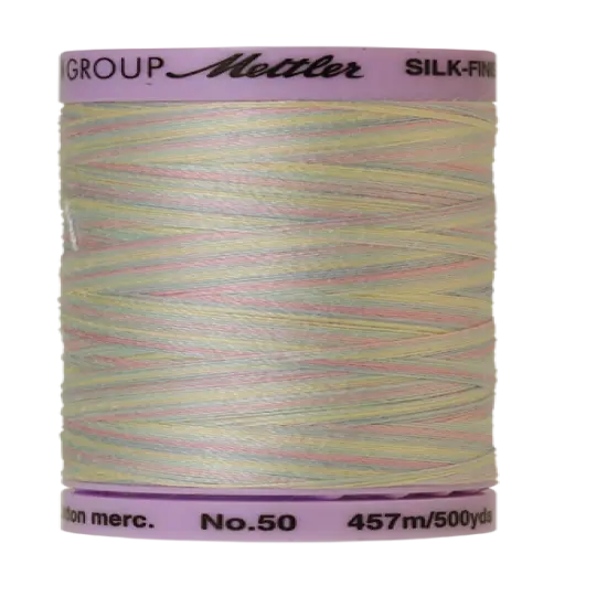 Baby Blanket (9085-9826) | Silk-Finish Cotton Multi 50wt (457M / 500Y) | Mettler Thread {1}