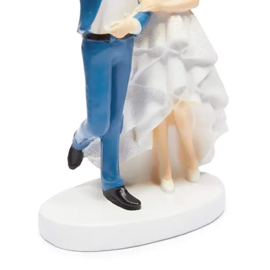 Wedding Cake Toppers Bride and Groom Couple Figurine Party Decoration Multicolor {6}