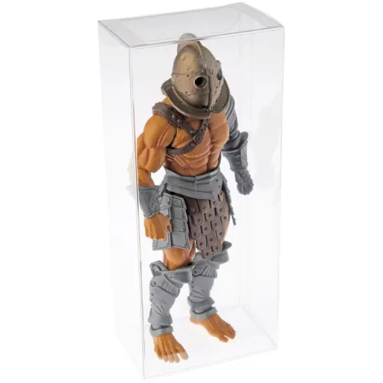 Plymor Clear Folding Action Figure Storage / Display Protector Box, 3" W x 2" D x 7" H, fits 6" Figures {6}