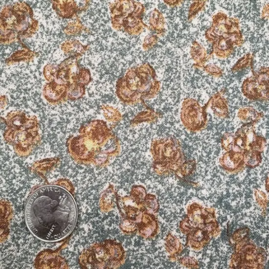 1 Yard Green Rayon Crinkle Fabric Lightweight with Soft Draping Quality for Dresses Blouses and Skirts 50/52 Inch Width {3}