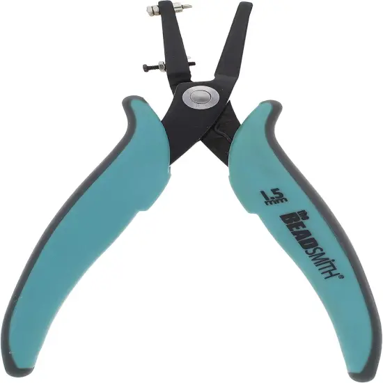 The Beadsmith Metal Hole Punch Pliers, with Gauge Guard, 1.5mm Rivet Hole Size in Sheet Stock up to 22 Gauge {1}
