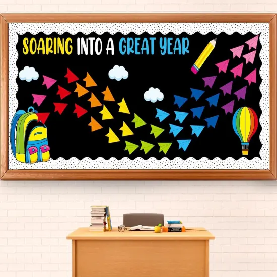 Hot Air Balloon Classroom Bulletin Board {1}