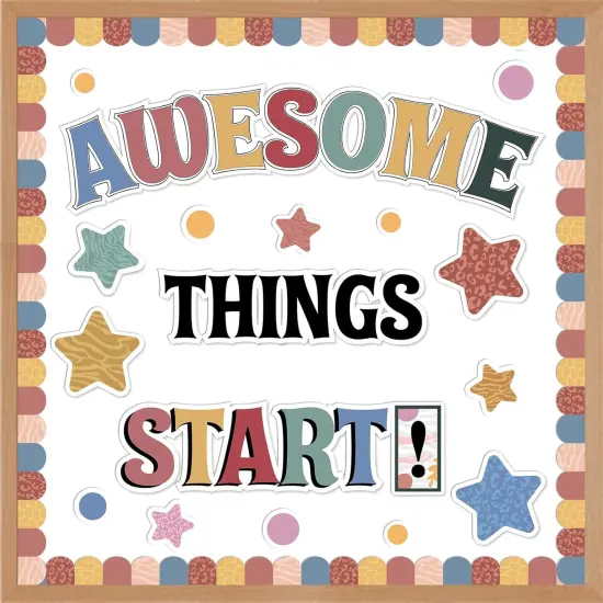 Classroom Bulletin Board Decoration Set - WIld {1}