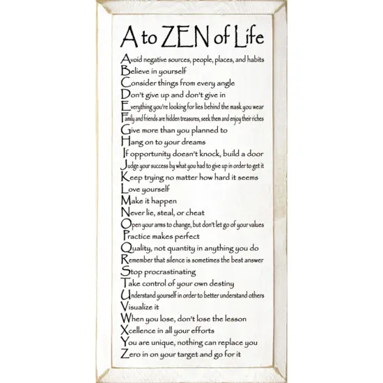 9 x 18 Inch Knotty Pine Wood Sign Rustic Distressed Wall Decor with Beveled Edges and Hanger White-Black {1}