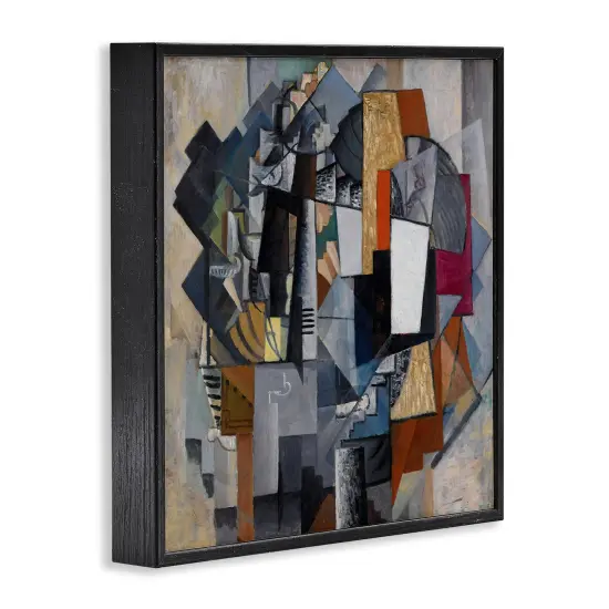 Stupell Industries Classical Abstract Collage Framed Giclee Wall Art Design by one1000paintings {3}