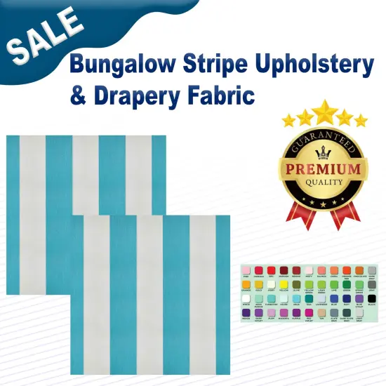 Bungalow Stripe Upholstery & Drapery Fabric Espresso {2}