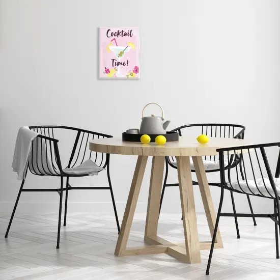 Stupell Industries Pink Cocktail Time Wall Plaque Art Design by Angela Nickeas {2}