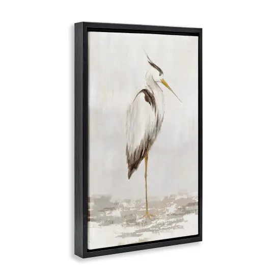 Stupell Industries Serene Heron Balancing Floating Frame, design by Hannah Dawson {3}