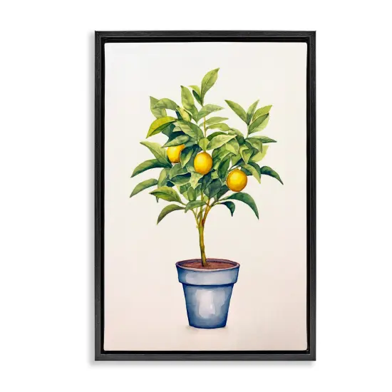 Stupell Industries Citrus Serenade Plant Floating Frame, design by Andrea Haase {7}