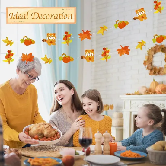 Fall Pumpkin Banner (Brown) {3}