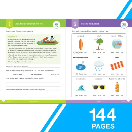 IXL Ultimate Summer 2nd to 3rd Grade Workbooks, Math, Reading Comprehension, Language Arts, Geography, Science, Social Studies, and Writing Practice for Kids {3}