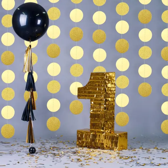 10 Pcs 131 ft Circle Dot Garlands Party Decorations {4}