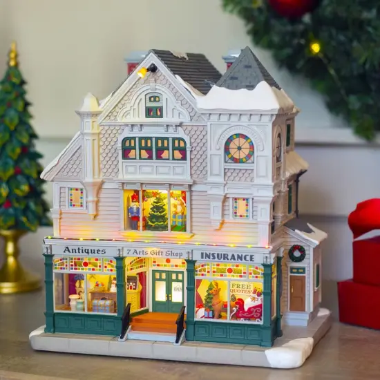 Antique & Gift Shop - Lemax Norman Rockwell Series {2}