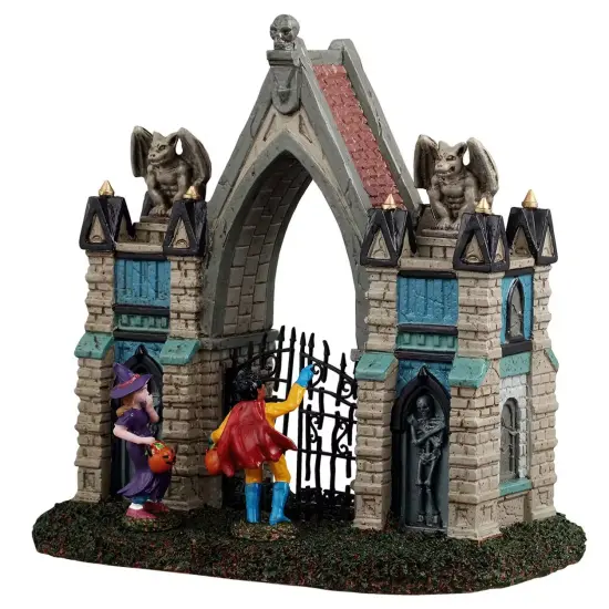 Gargoyle Gate - Lemax Spooky Town {1}
