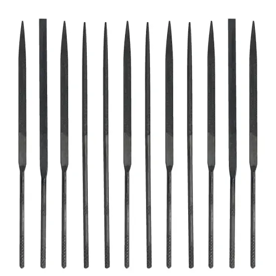 12 Piece Assorted Needle File Set {1}