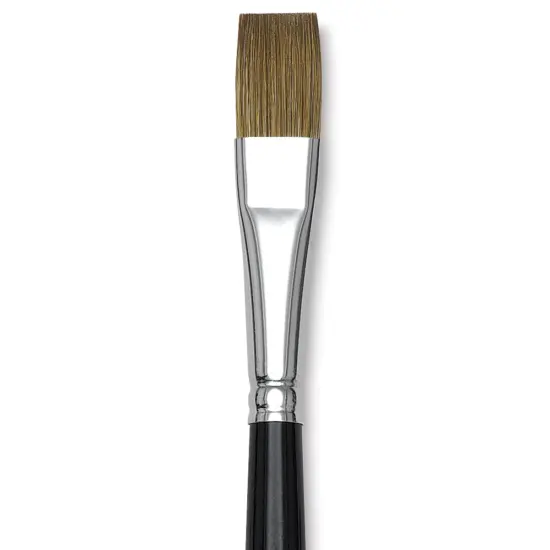 Da Vinci Maestro Kolinsky Brush - Flat, Short Handle, Size 12 {1}
