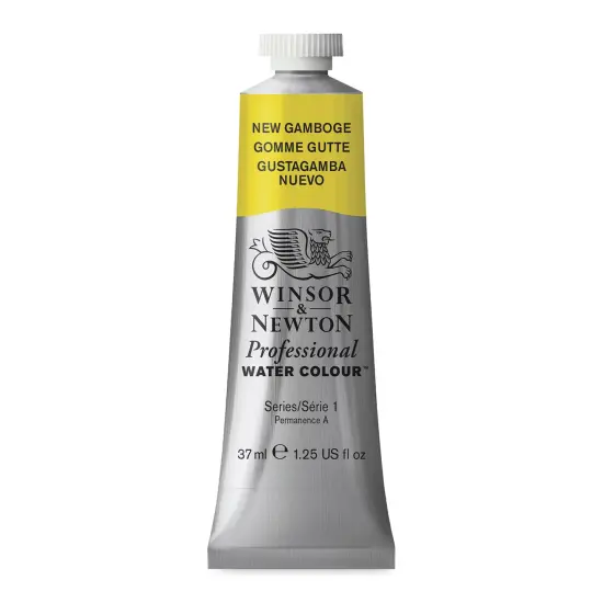 Winsor & Newton Professional Watercolor - New Gamboge, 37 ml tube {2}