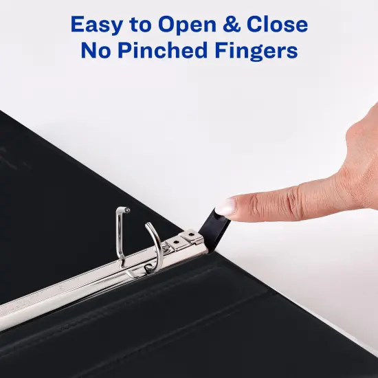 Avery Dual Color Heavy-Duty View Binder, Pool Blue/Lavender, 1" Slant Rings, Holds 250 Sheets (79899) {6}