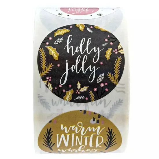 1000Pcs 1 Inch Floral Thank You Stickers Labels Roll Decorative Sealing Sticker {5}