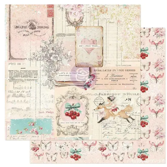Cherry Sweet By Frank Garcia Double-Sided Cardstock 12"X12" {1}