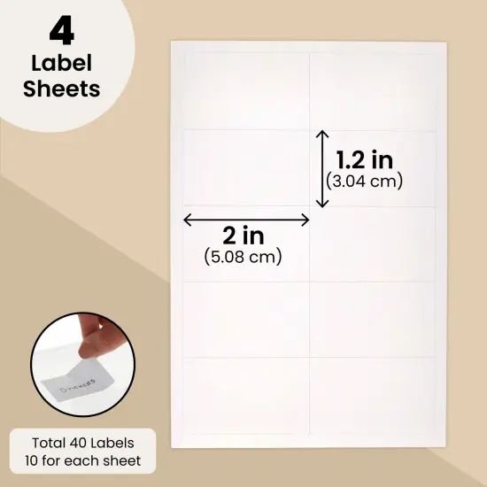 24 Photo Storage Boxes for 4x6 Pictures, Photo Organizer Storage Containers with 40 Blank Labels (Clear, 64 Total Pieces) {7}