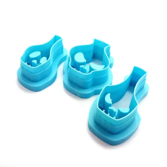 Skull Poison Bottle Clay Cutters for Halloween, 3 pc, Adorabilities {3}