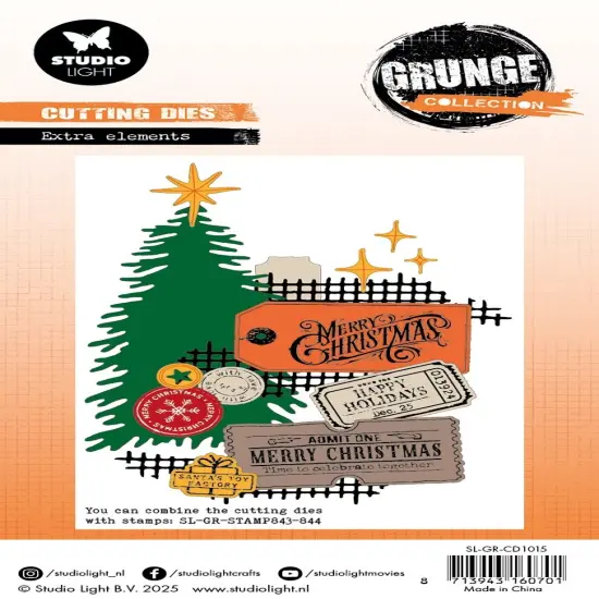 Studio Light Grunge Cutting Die-Extra Elements {3}