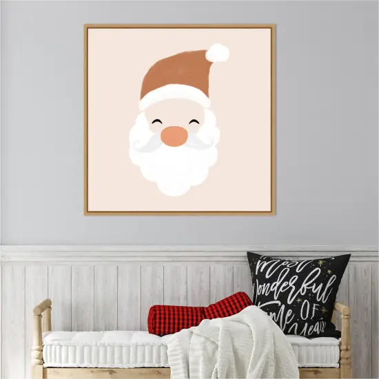 Santa by Orara Studio Framed Canvas Wall Art {6}